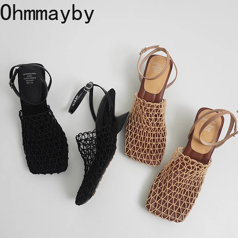 Summer Clothing Sale - 디자이너 명품 속이 빈 여성 샌들