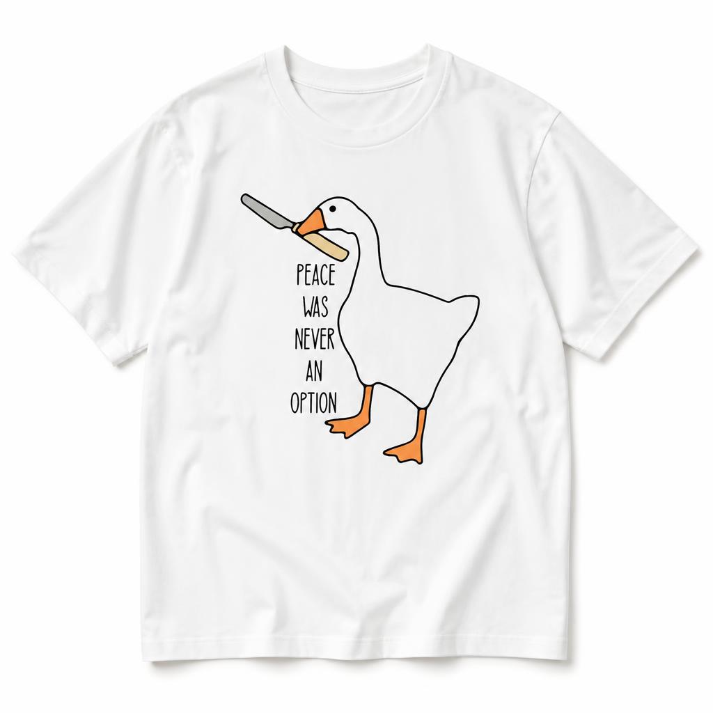 Summer Clothing Options - 평화는 결코 선택 사항이 아니었다 재미있는