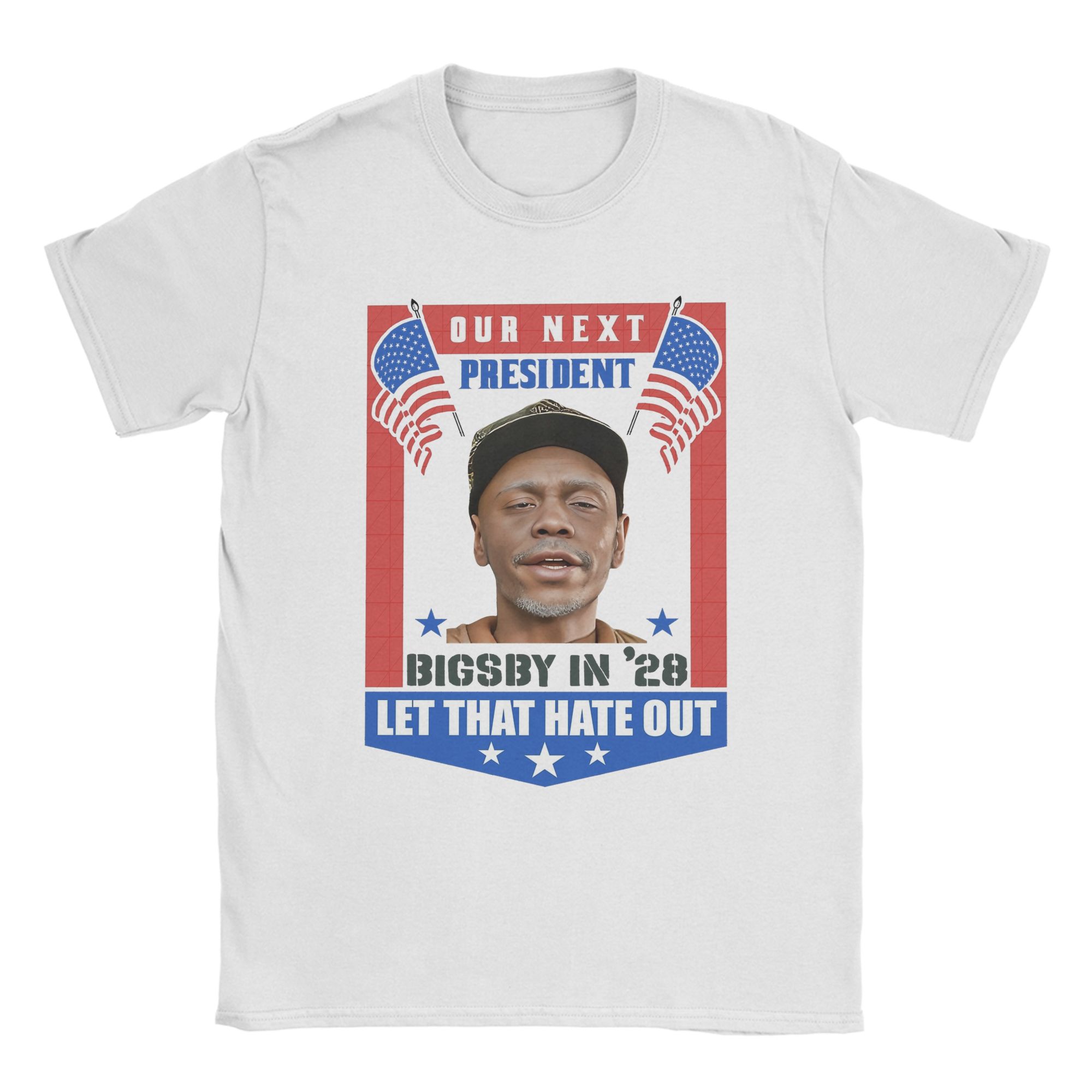 Summer Clothing Next - Novelty Clayton Bigsby 우리의 다음 대통령