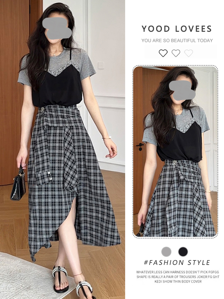 Summer Clothing Design - 여름 신상 패션 디자인 레이스 반팔