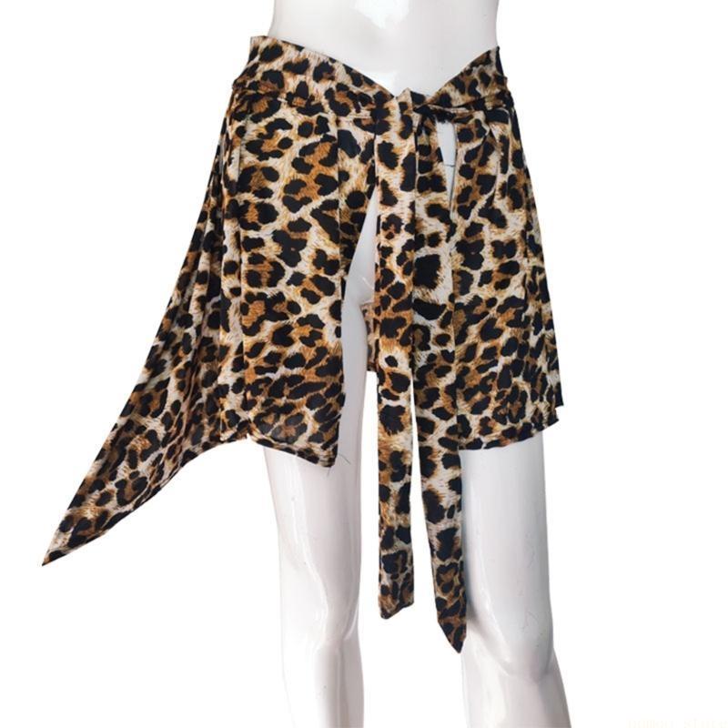 Sarong Pareo Wrap - 31BF Womens Leopards 프린트 비치 파레오