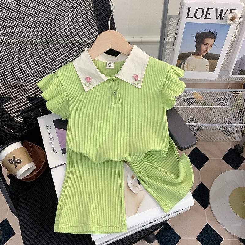Summer Loving Kids Clothing - 여름 키즈 아기 소녀 의류 세트