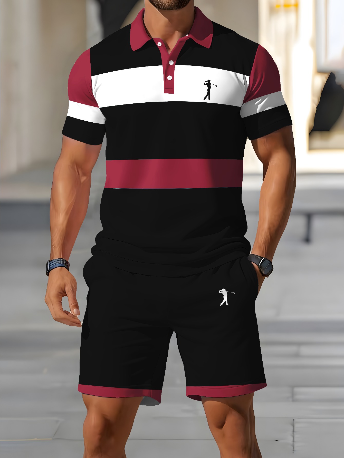Summer Clothing Design - 2026 여름 남성 폴로 셔츠 세트