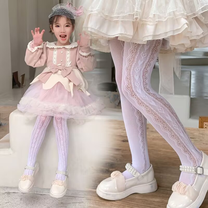 Summer Loving Kids Clothing - 여름 소녀용 타이즈, 아이들을 위한 하트