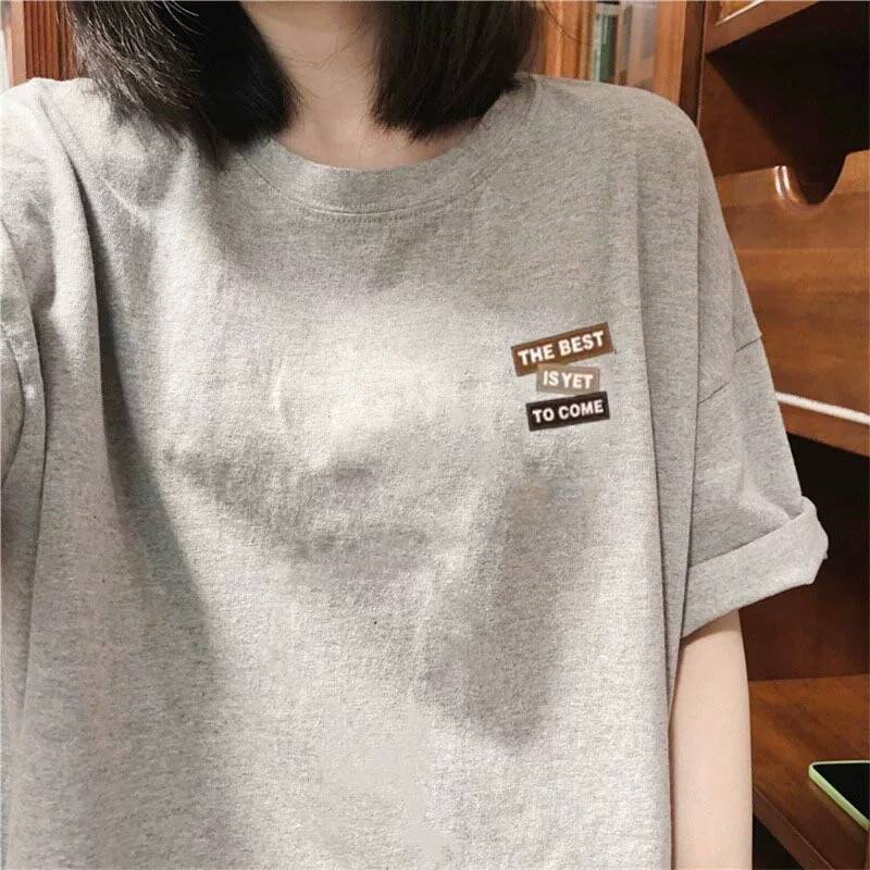 헤비웨이트 반팔 티셔츠 유니섹스 루즈핏 순면 패셔너블  - Summer Clothing Brands 리뷰 및 가격