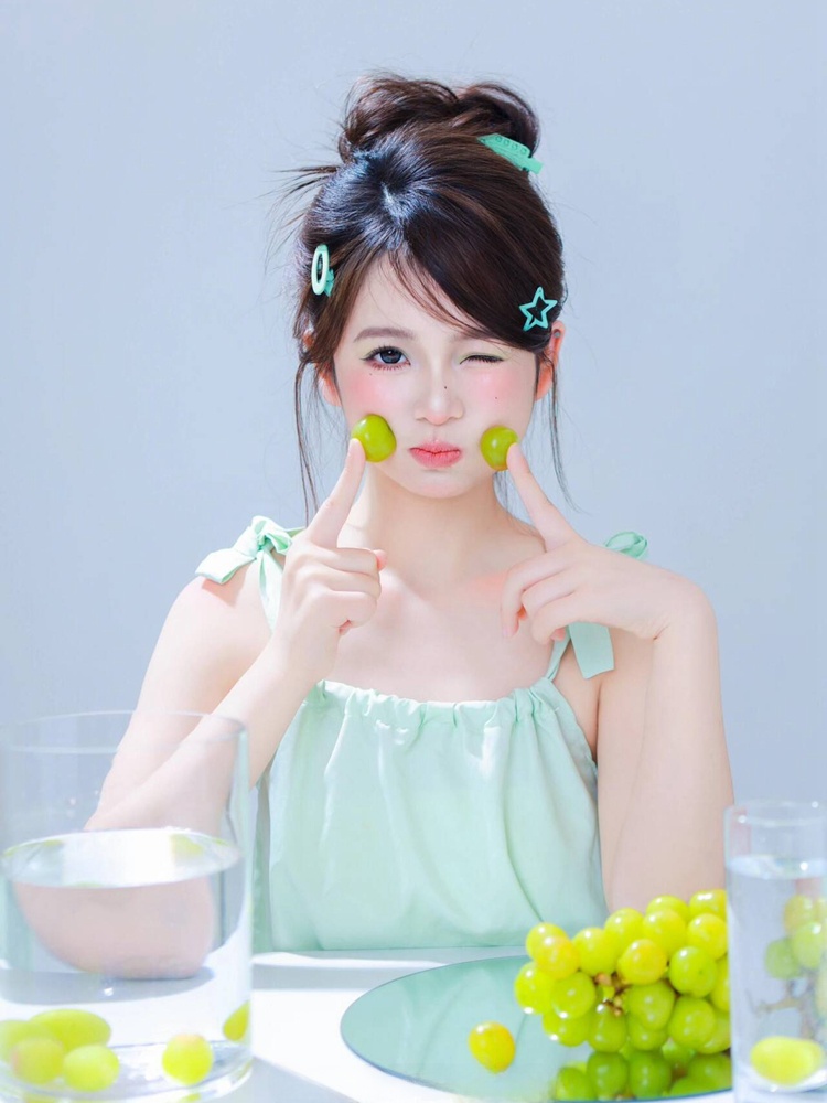 새로운 여름 사진 한국 스타일 달콤하고 귀여운 투명한  - Summer Clothing Girl 리뷰 및 가격