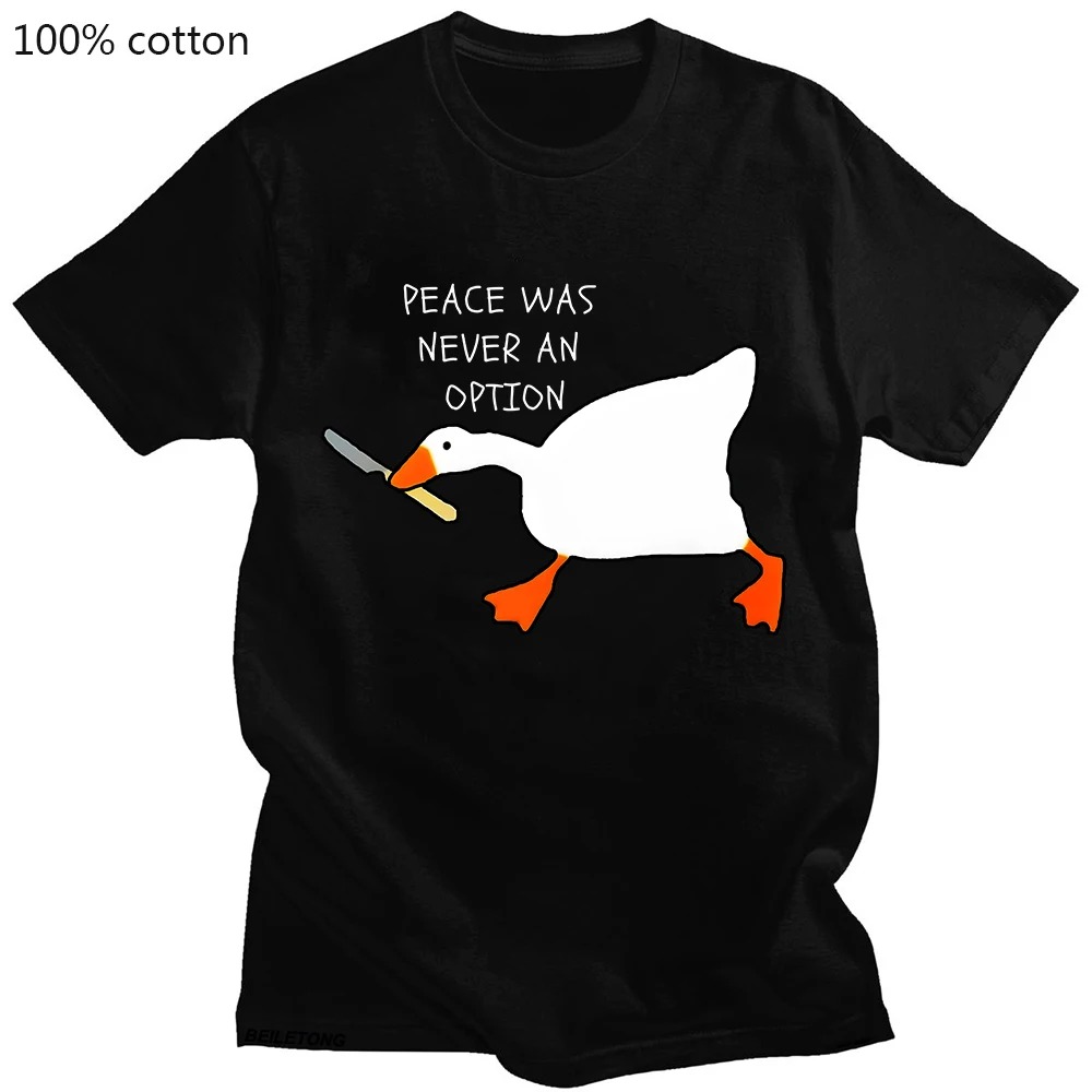 S-5XLUntitled Goose Games 평화는  - Summer Clothing Options 리뷰 및 가격