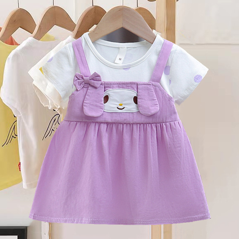 새로운 아기 소녀 드레스 만화 개 사랑스러운 공주 드레 - Summer Loving Kids Clothing 리뷰 및 가격