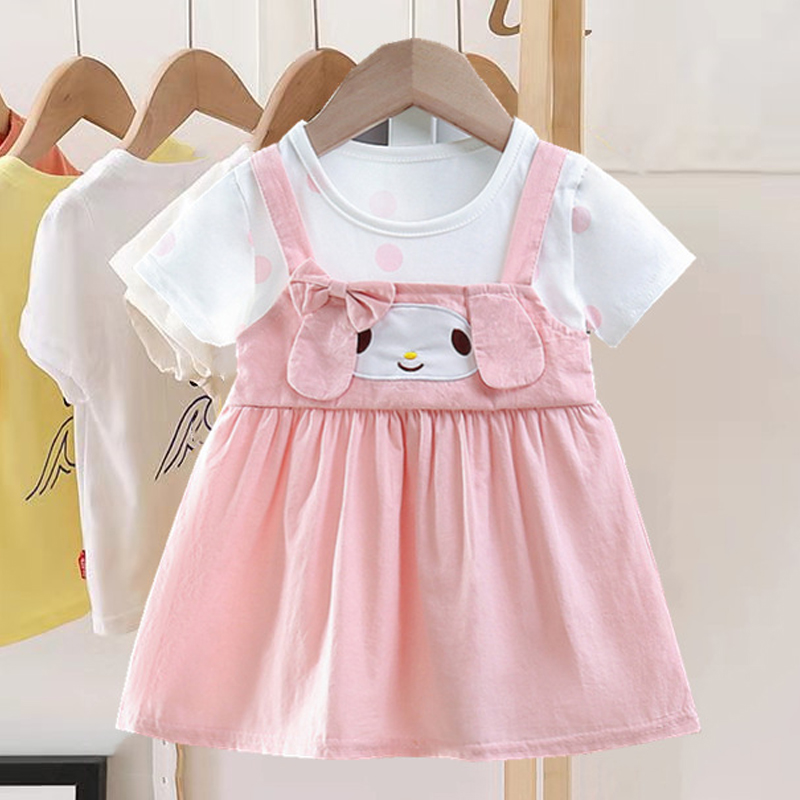 새로운 아기 소녀 드레스 만화 개 사랑스러운 공주 드레 - Summer Loving Kids Clothing 리뷰 및 가격