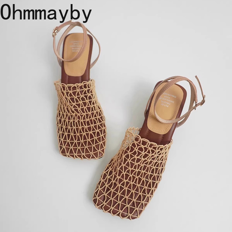 디자이너 명품 속이 빈 여성 샌들 간결한 파티 드레스  - Summer Clothing Sale 리뷰 및 가격