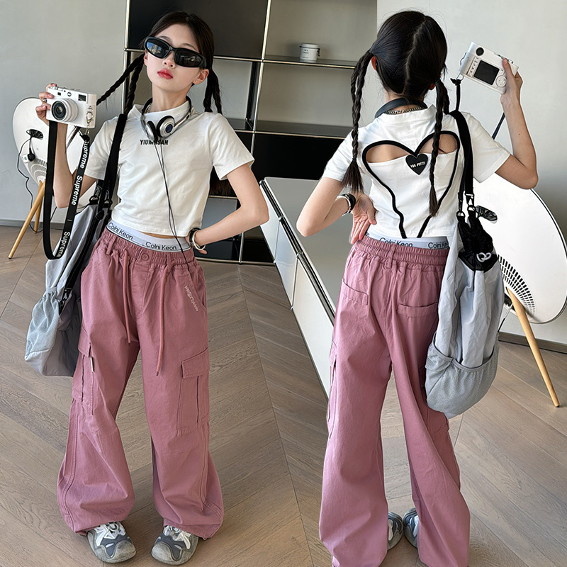 여름 디자이너 코튼 키즈 티셔츠, 한국 십대 소녀 구멍 - Summer Loving Kids Clothing 리뷰 및 가격