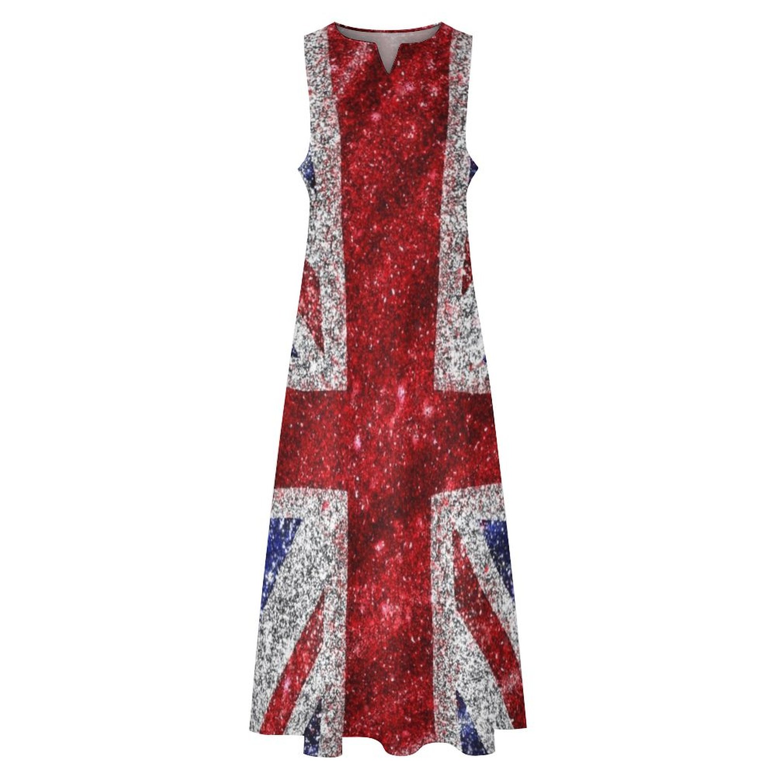 인조 글리터 유니온 잭 플래그, 영국 스팽글 롱 원피스 - Womens Summer Clothing Uk 리뷰 및 가격