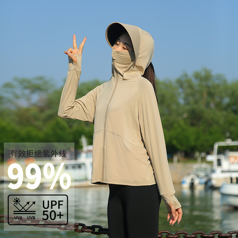 여성용 후드형 자외선 차단 재킷 십대 여름 UV 차단  - Summer Clothing Girl 리뷰 및 가격