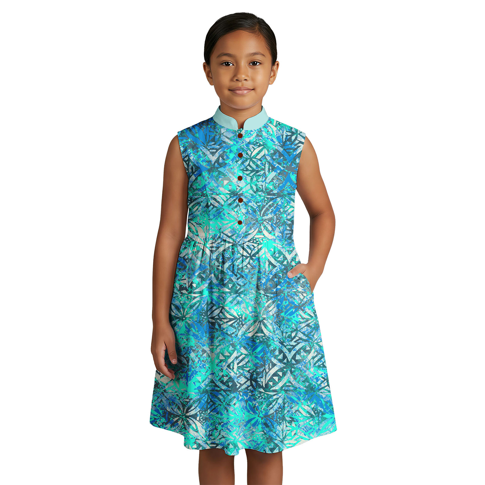 부티크 인기 아동복 맞춤 폴리네시안 러블리 비치 미디  - Summer Loving Kids Clothing 리뷰 및 가격
