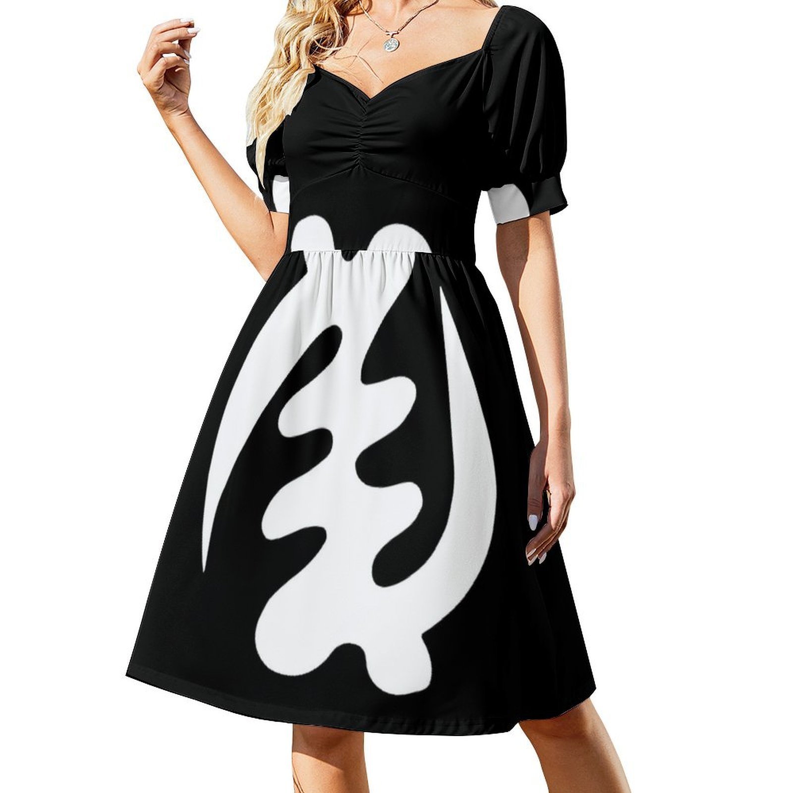 게 나이메 화이트 아프로센트릭 디자인 아프리카 아딘크라 - Summer Clothing Design 리뷰 및 가격