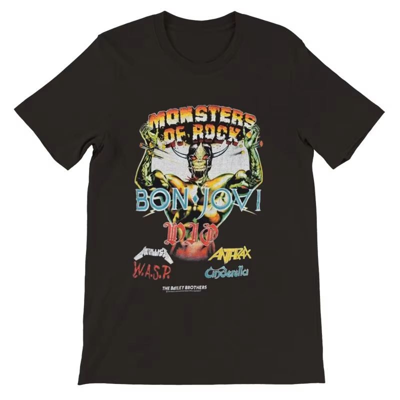 여름 MONSTERS OF ROCK DONINGTON  - Womens Summer Clothing Uk 리뷰 및 가격