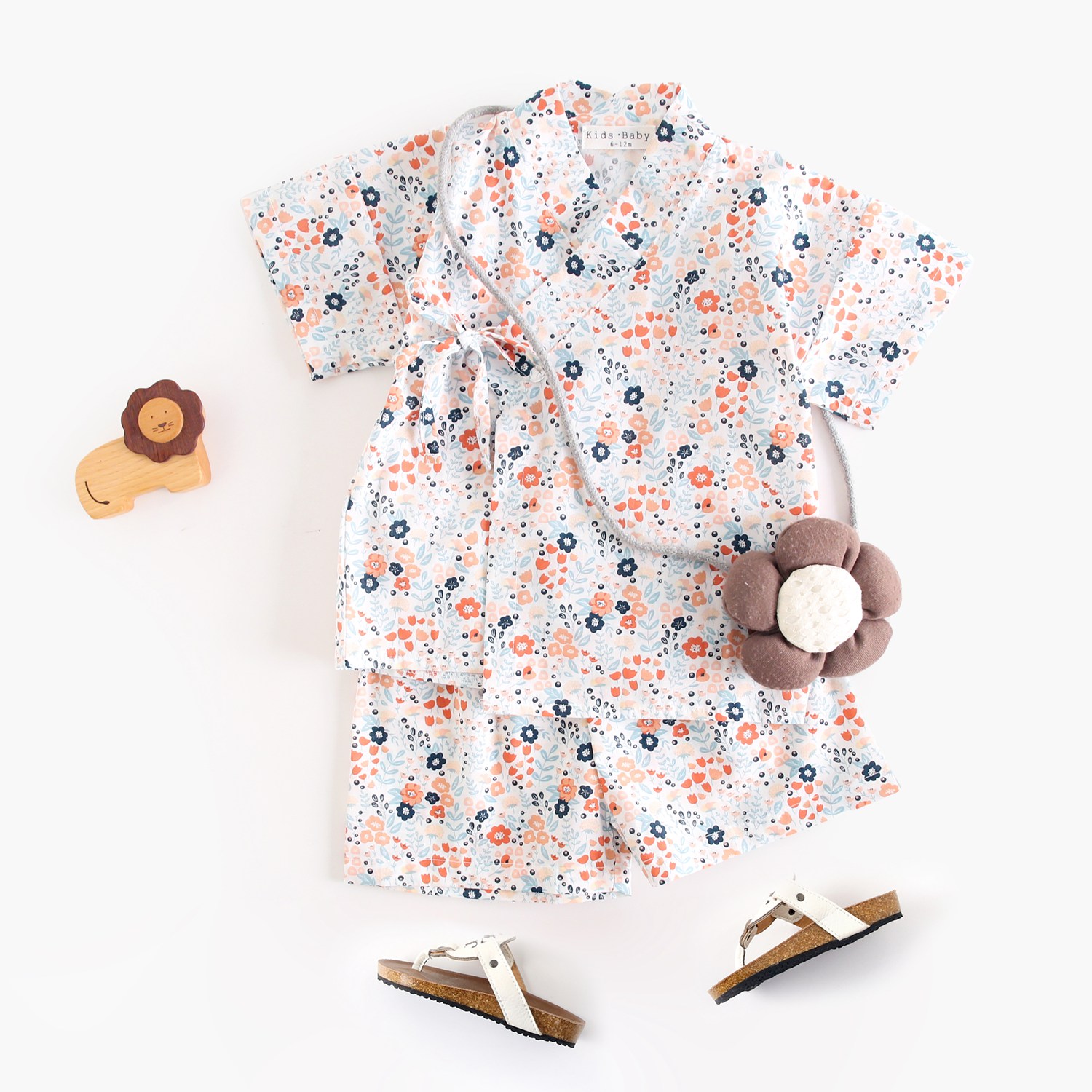 사랑스러운 여름 꽃무늬 2피스 유아복 세트 귀여운 상의 - Summer Loving Kids Clothing 리뷰 및 가격