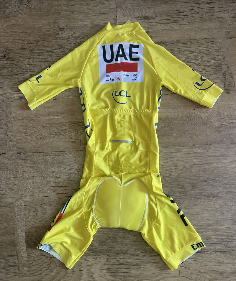 레이저 컷 스킨수트 2024 UAE 팀 옐로우 바디수트 - Summer Clothing Material 리뷰 및 가격