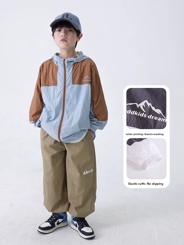 소년 여름 의류 자외선 차단 의류 겉옷 얇은 모델 새로 - Summer Clothing Material 리뷰 및 가격