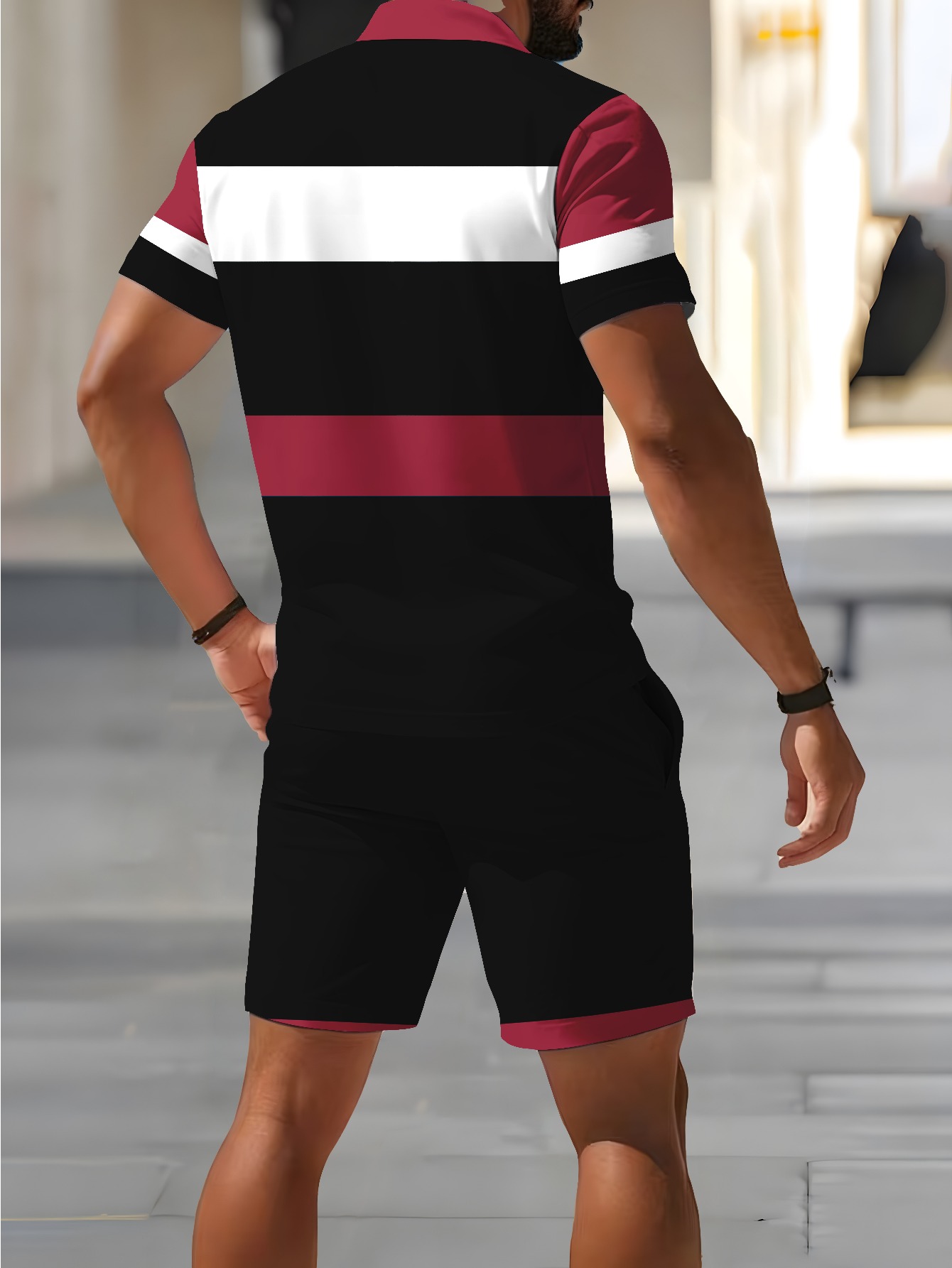 2026 여름 남성 폴로 셔츠 세트 - 3D 프린팅 디 - Summer Clothing Design 리뷰 및 가격
