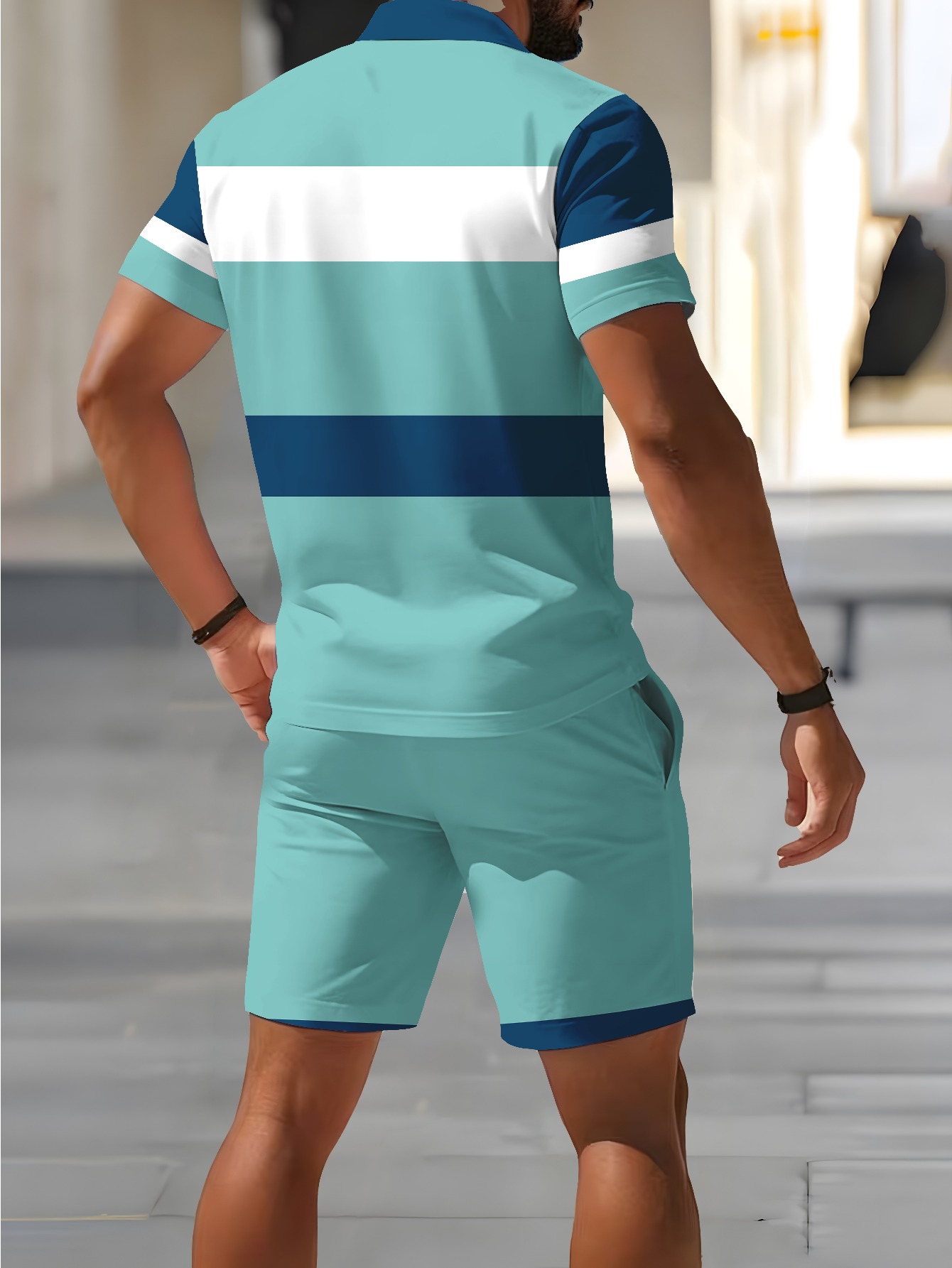 2026 여름 남성 폴로 셔츠 세트 - 3D 프린팅 디 - Summer Clothing Design 리뷰 및 가격