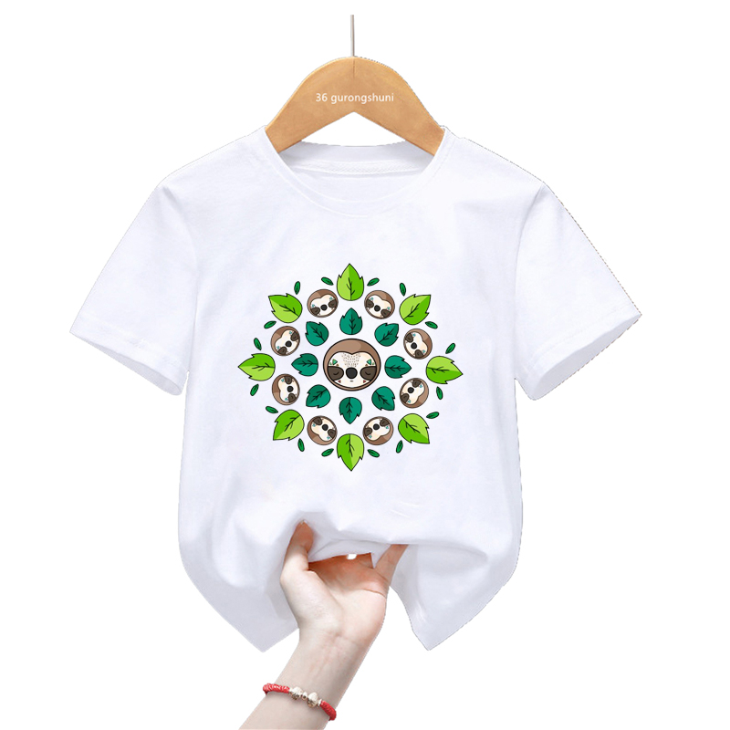 유니콘 슬로스 러브 도넛 만화 프린트 티셔츠, 재미있는 - Summer Loving Kids Clothing 리뷰 및 가격