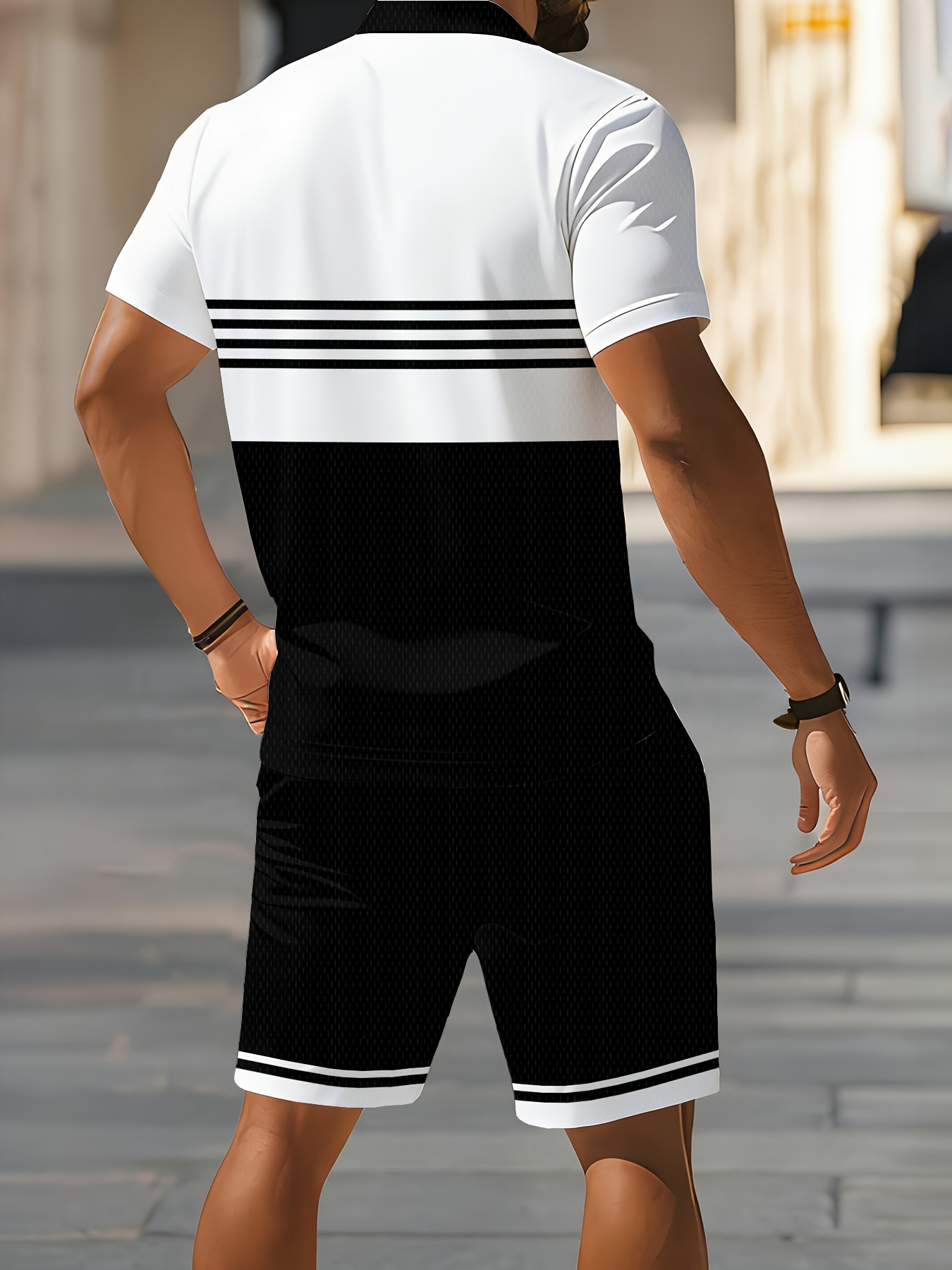 2026 여름 남성 폴로 셔츠 세트 - 3D 프린팅 디 - Summer Clothing Design 리뷰 및 가격