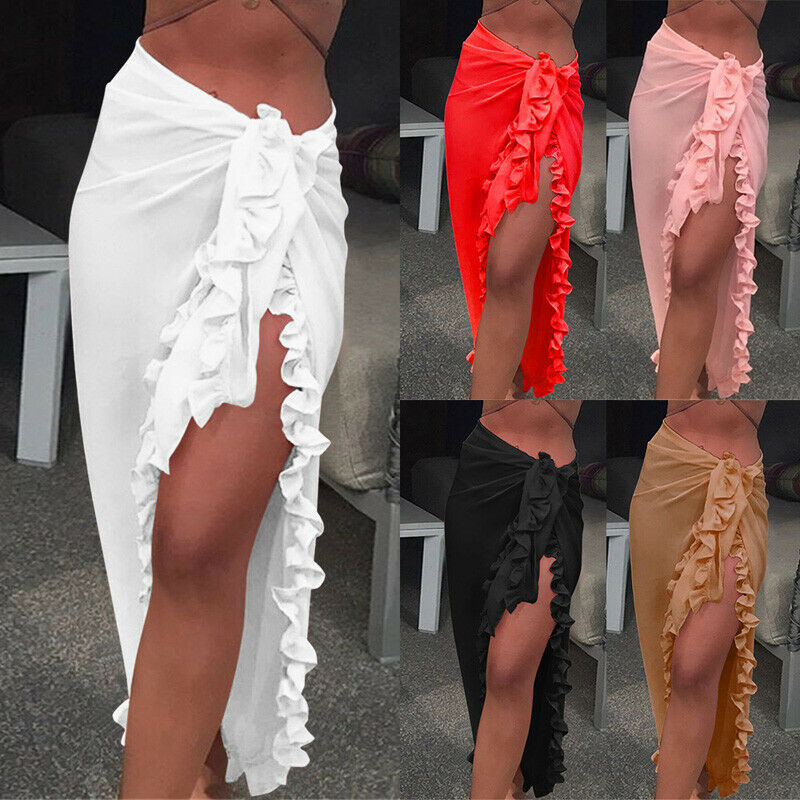 여성 섹시한 비키니 커버 Beachwear 수영복 Pa - Sarong Pareo Wrap 리뷰 및 가격