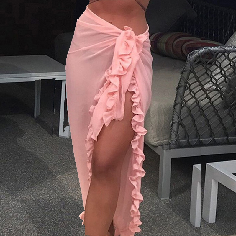 여성 섹시한 비키니 커버 Beachwear 수영복 Pa - Sarong Pareo Wrap 리뷰 및 가격
